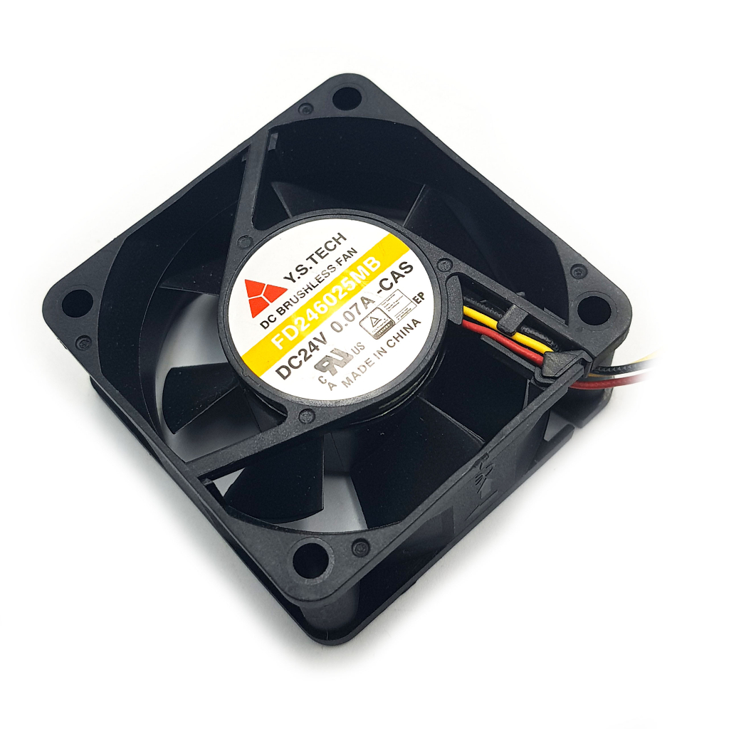 Quạt tản nhiệt 24V 0.07A 6x6x2.5CM Gió mạnh ăn dòng thấp gió 3700RPM 3 Dây 2 Dây ShopHuyenTrang