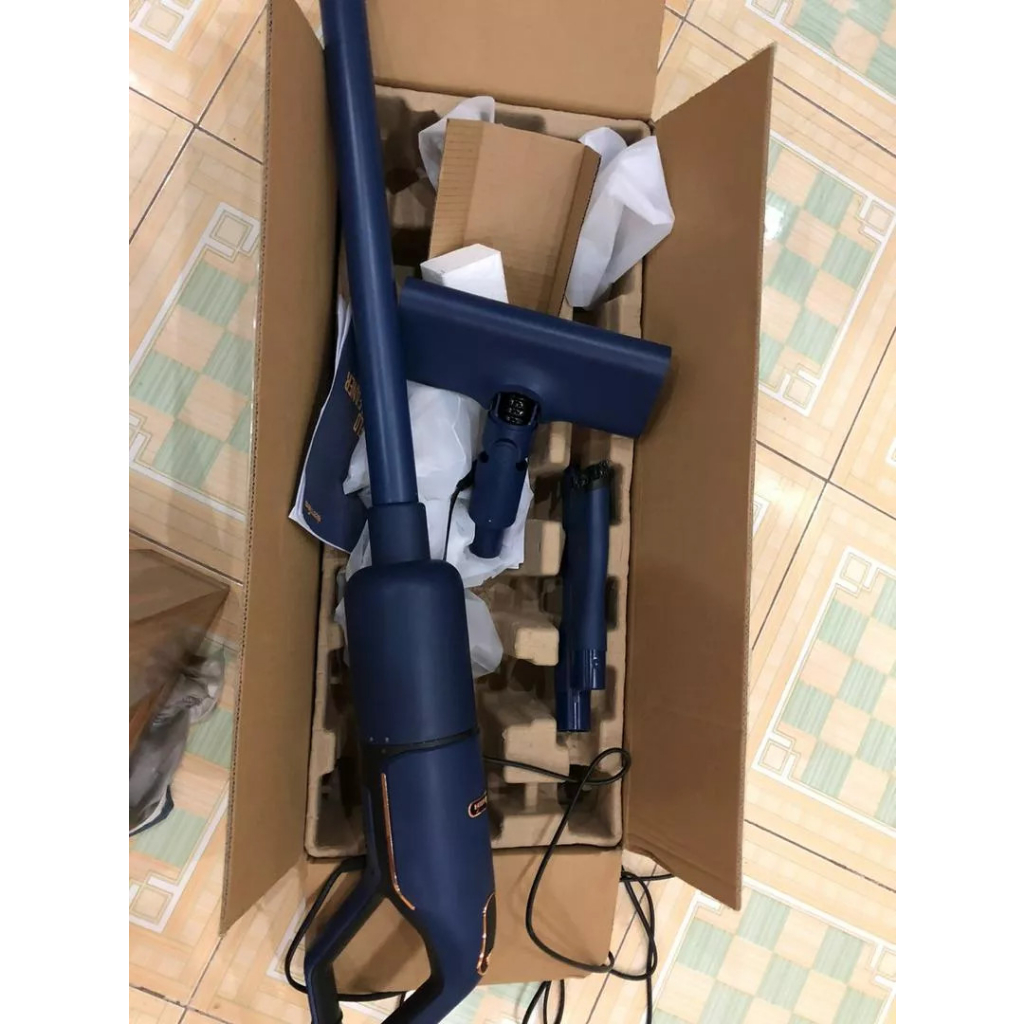 Máy hút bụi cầm tay Deerma DX1000 Lực Hút 16000Pa 600W Hệ thống lọc 3 lớp - Bảo hành 12 tháng