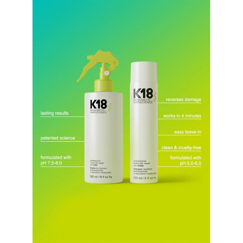 Siêu phẩm phục hồi tóc K18 Biomimetic Hairscience Leave-in Molecular Repair Hair Mask