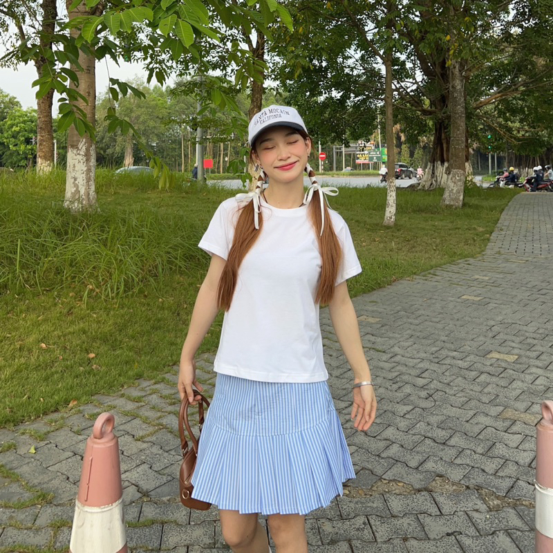 KIM áo Baby Tee Basic, 5 màu, chất cotton