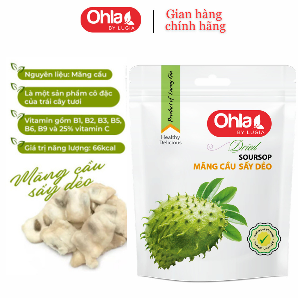 Mãng cầu sấy dẻo Ohla 100g