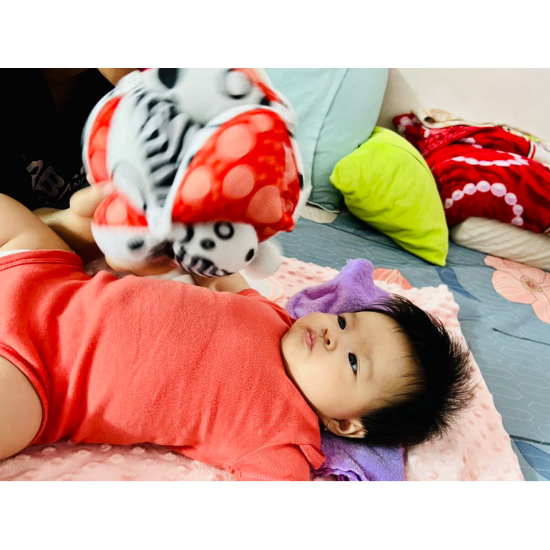 Đồ chơi cho bé sơ sinh – Bóng múi Montessori luyện chân cho bé 3 tháng tuổi treo kệ chữ A, treo nôi - Bóng giác quan - M