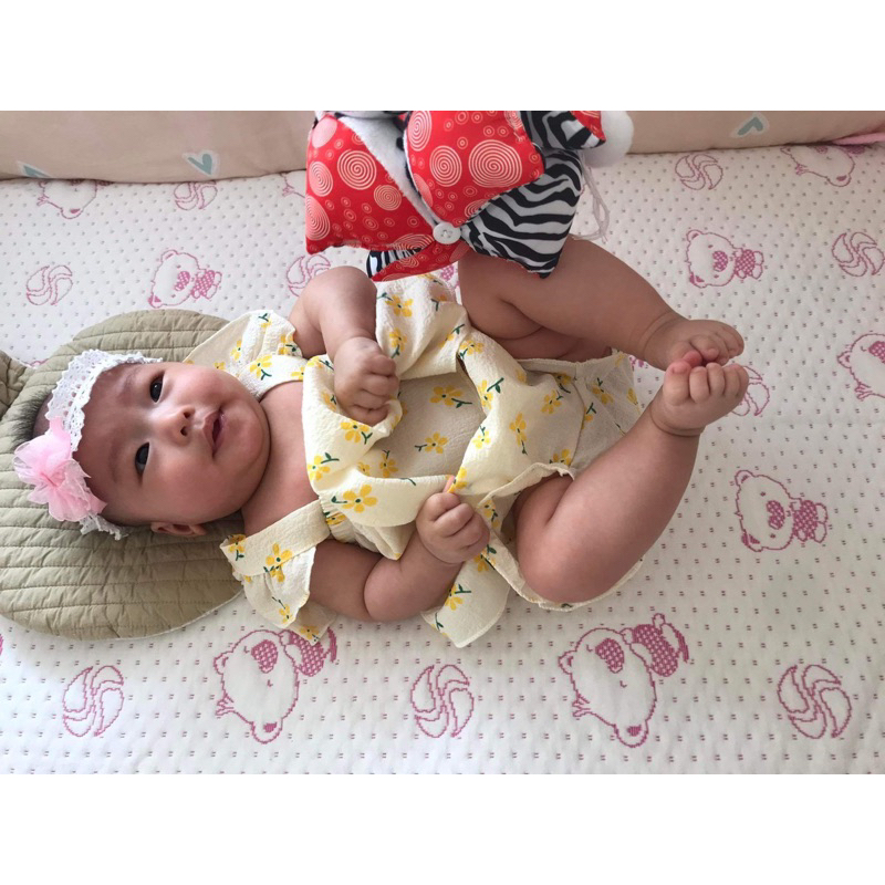 Đồ chơi cho bé sơ sinh – Bóng múi Montessori luyện chân cho bé 3 tháng tuổi treo kệ chữ A, treo nôi - Bóng giác quan - M