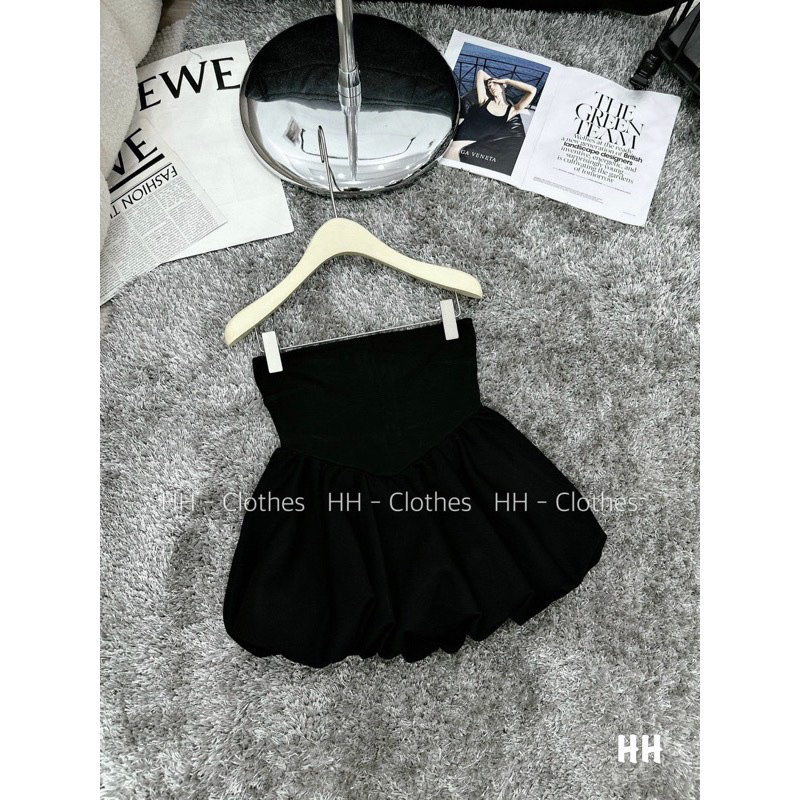 Áo quây bồng 2 lớp lưng chạy chun TTA876