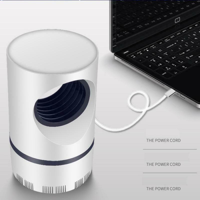 Đèn Bắt Muỗi Thông Minh Hình Trụ - Máy Bắt Muỗi USB Hiệu Quat An Toàn Không Độc Hại Bảo Hành 6 Tháng
