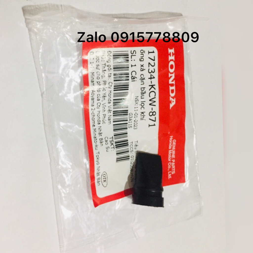 Cao su xả cặn xe số hàng chính hãng 17234KCW871