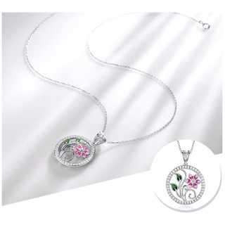 Dây chuyền bạc silver lotus phong thủy may mắn Udumbara