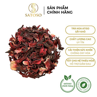 Trà hoa atiso sấy khô satoso thượng hạng gói 100g