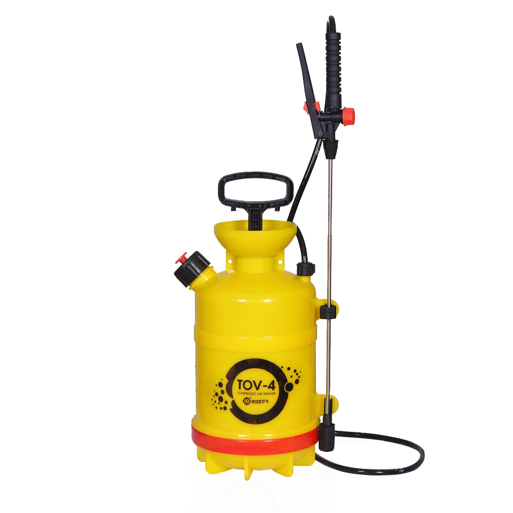 Bình xịt tưới cây TOV-4L Hàn Quốc -Bình gạt tay-Thiết kế chắc chắn,Nhỏ gọn-D19 x R19 x C46 cm