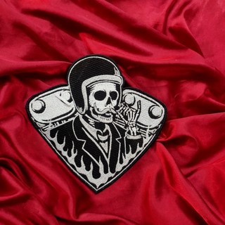 Sticker ủi pacth ủi rider số 1