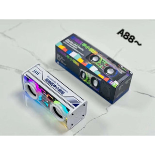 Loa Bluetooth đèn Led trong suốt