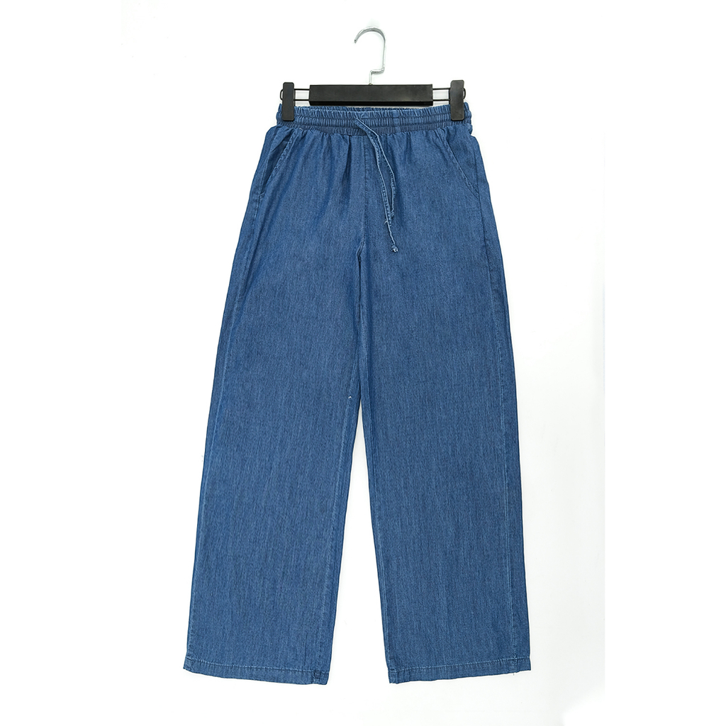 Quần Jeans Giấy Dáng Suông Cao Cấp LUPERI LFQJ182 Kiểu Dáng Thời Trang Co Giãn Thoải Mái
