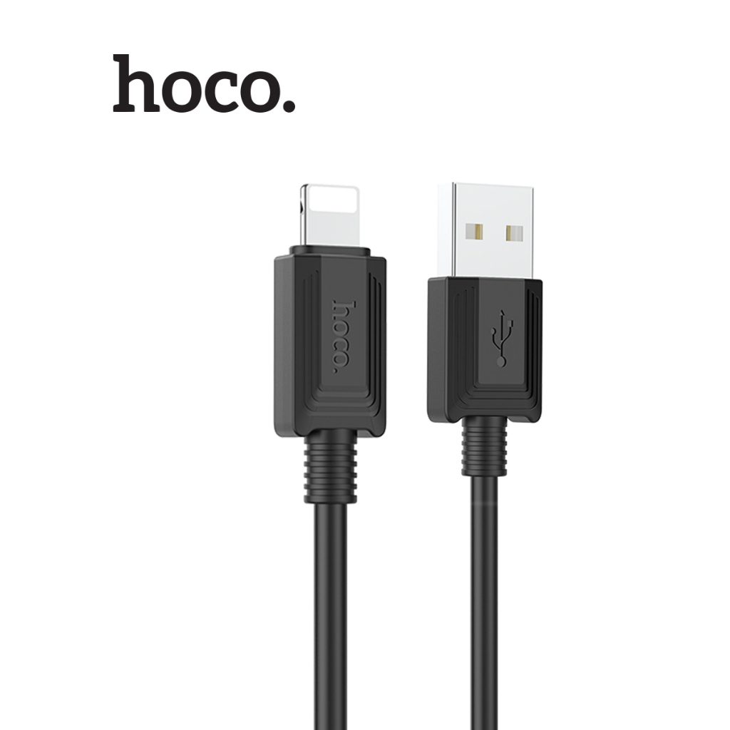 Cáp sạc Hoco X73 2.4A hỗ trợ truyền dữ liệu dây dẻo siêu bền dài 1M cho iPhone/iPad