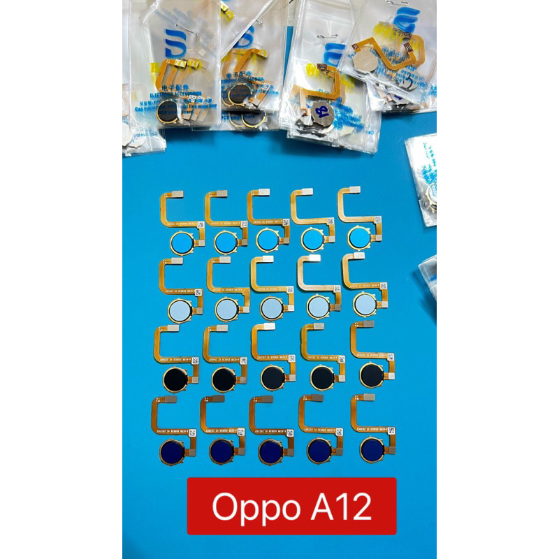 Cáp Vân tay oppo A12