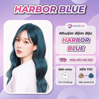 Thuốc nhuộm tóc Đậm Đặc Màu Harbor Blue - Minzihair HN