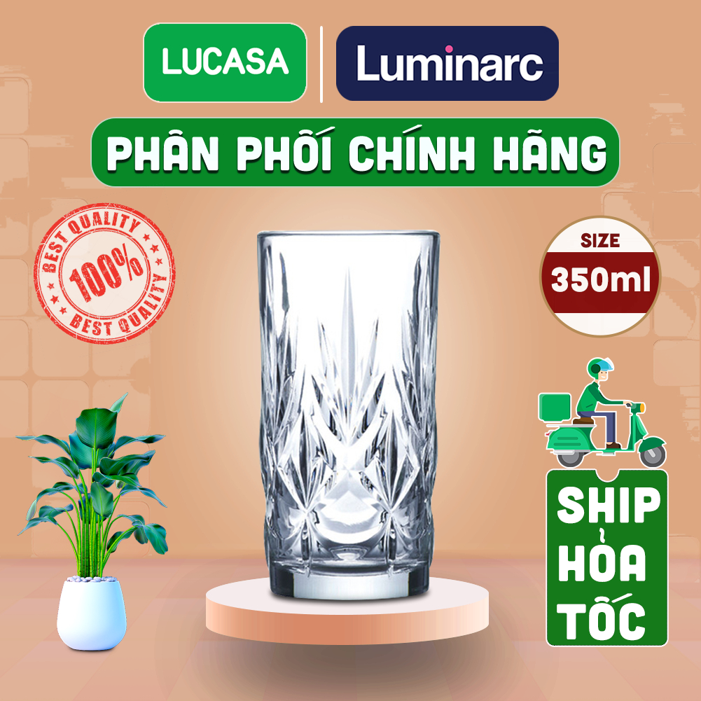 Ly Thủy Tinh Luminarc Annency 350ml - Loại Cao L2151 | Phân Phối Chính Hãng