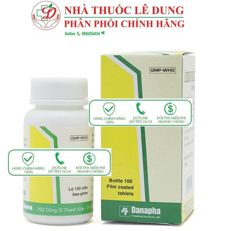 Viên uống hỗ trợ trầm cảm - Hộp 100 viên