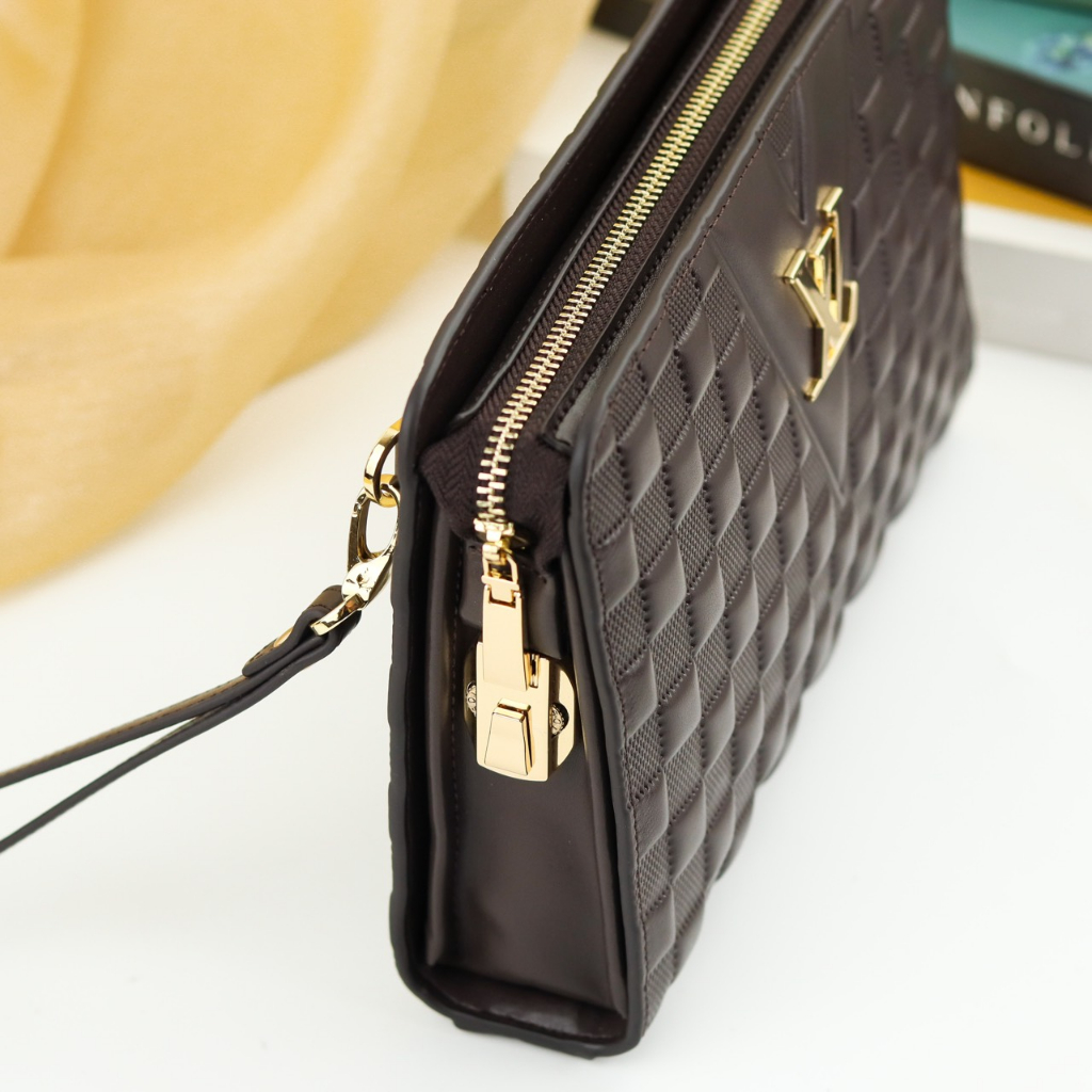 Ví cầm tay khóa số VKS21 nam da bò cao cấp