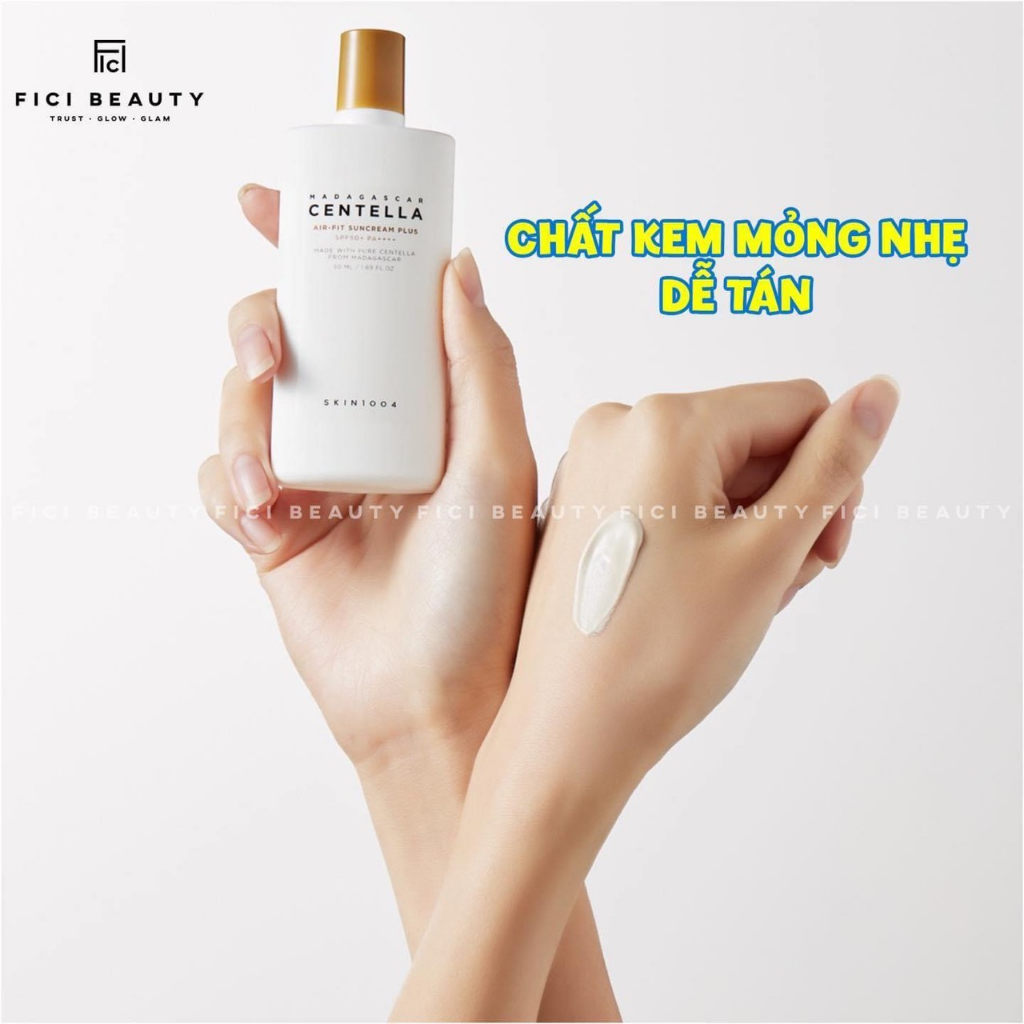 Kem Chống Nắng Lành Tính SKIN1004 Madagascar Centella Air-Fit Suncream Plus 50mL