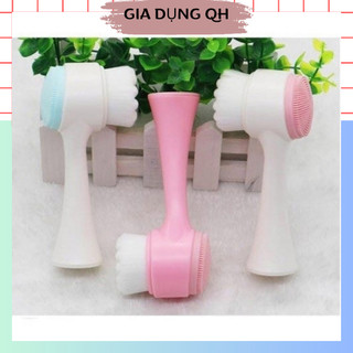 Cọ rửa mặt hai đầu massage làm sạch sâu