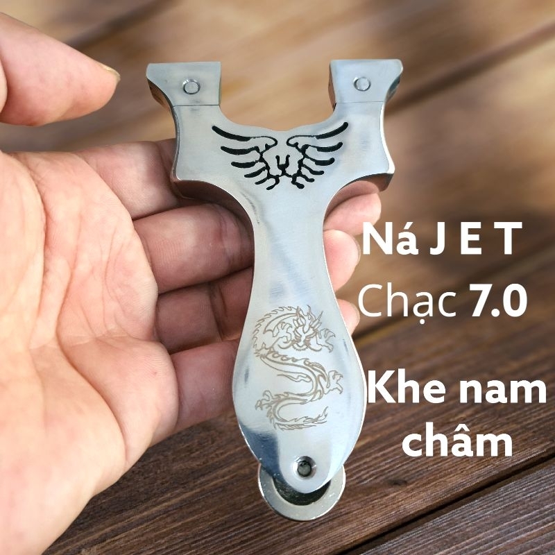 Ná LÃNH CHÚA loại 1 + đuôi nam châm +  lục giác hình thật