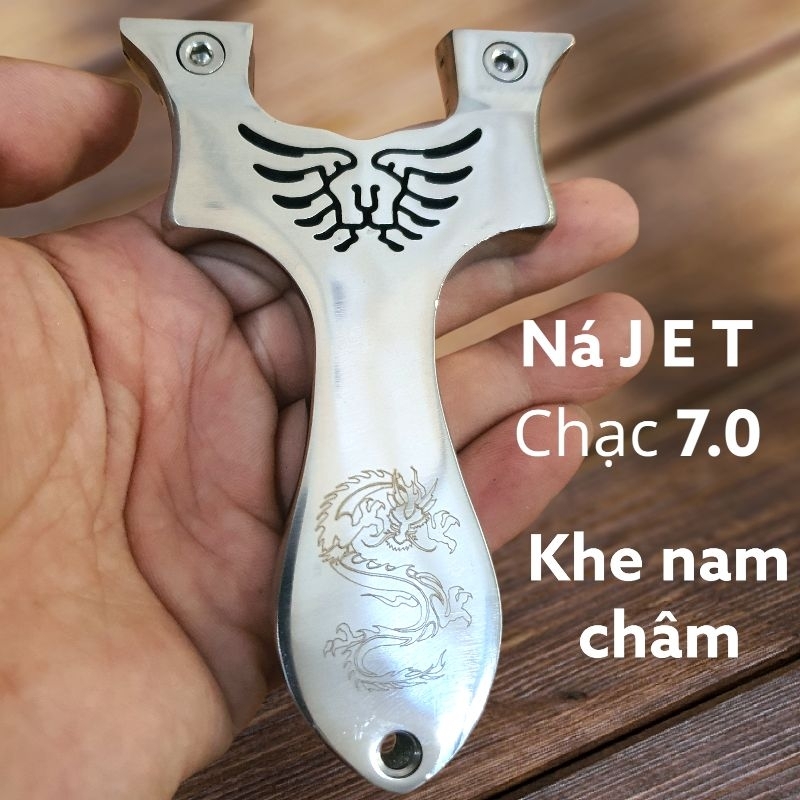 Ná LÃNH CHÚA loại 1 + đuôi nam châm +  lục giác hình thật