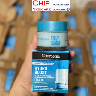 Gel Dưỡng Ẩm Neutrogena Hydro Boost Gel Cream Và Neutrogena Aqua Gel / Water Gel Chip Skincare