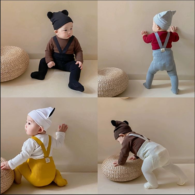 Mũ cotton tai chuột Mickey cực đáng yêu cho bé từ 3-18 tháng Mica baby MD157