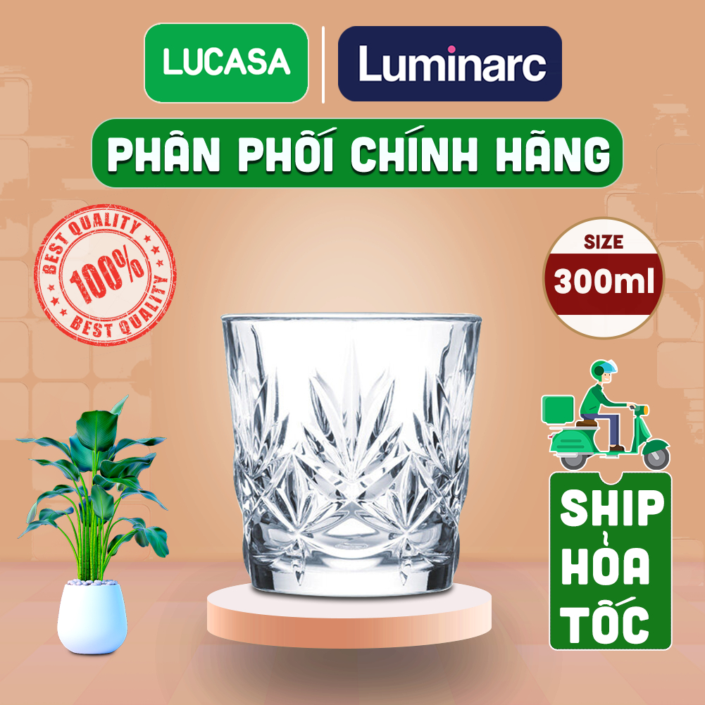 Ly Thủy Tinh Luminarc Annency 300ml - Loại Thấp L2152 | Phân Phối Chính Hãng