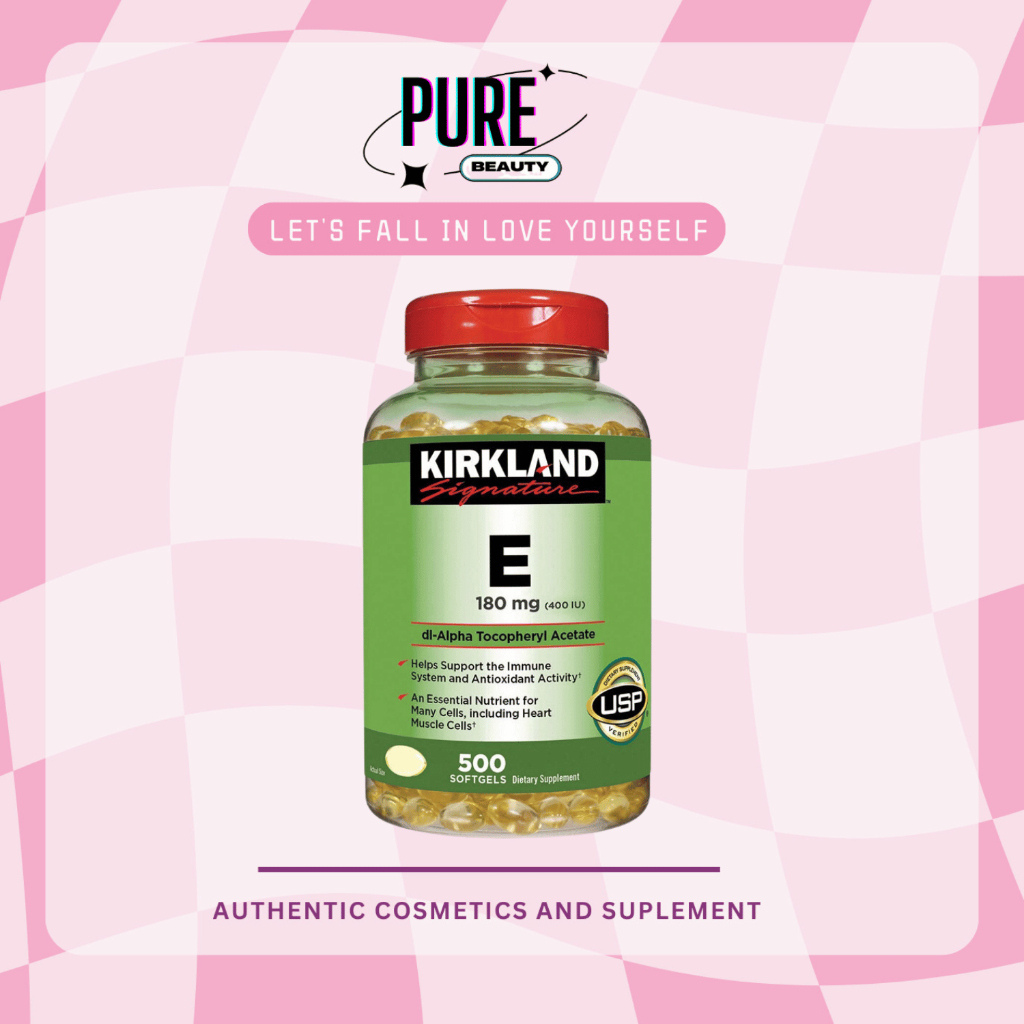 Viên Uống Bổ Sung Kirkland Signature Vitamin E - 500 Viên