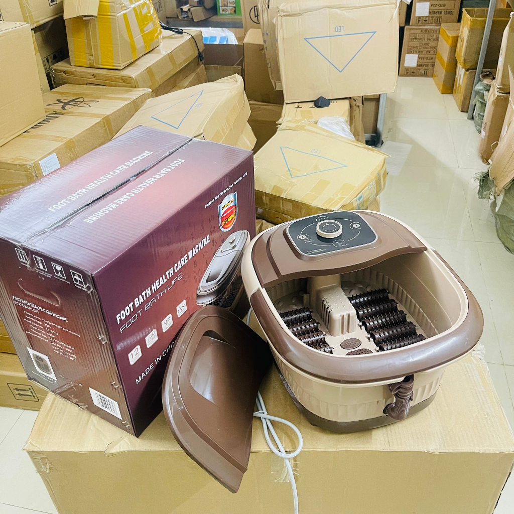 Chậu ngâm chân hồng ngoại, kèm massage