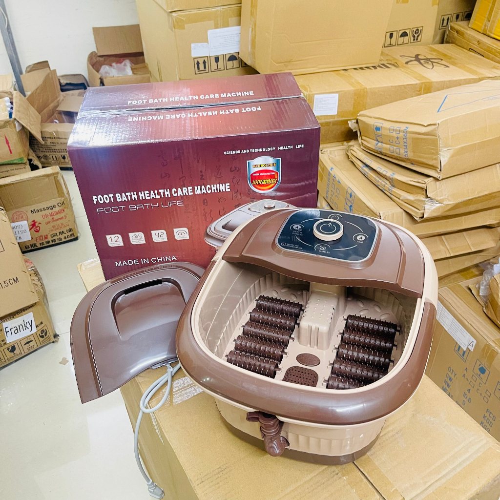 Chậu ngâm chân hồng ngoại, kèm massage