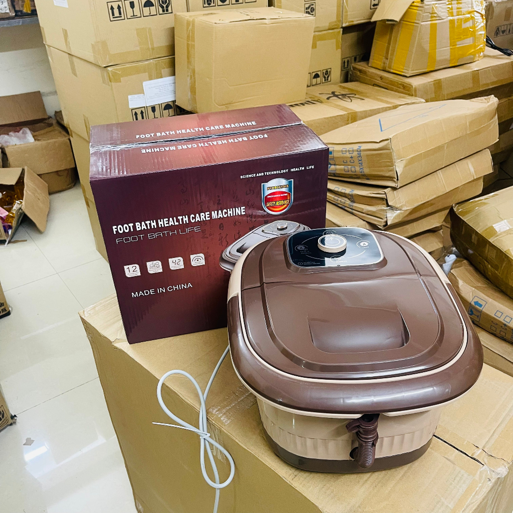 Chậu ngâm chân hồng ngoại, kèm massage