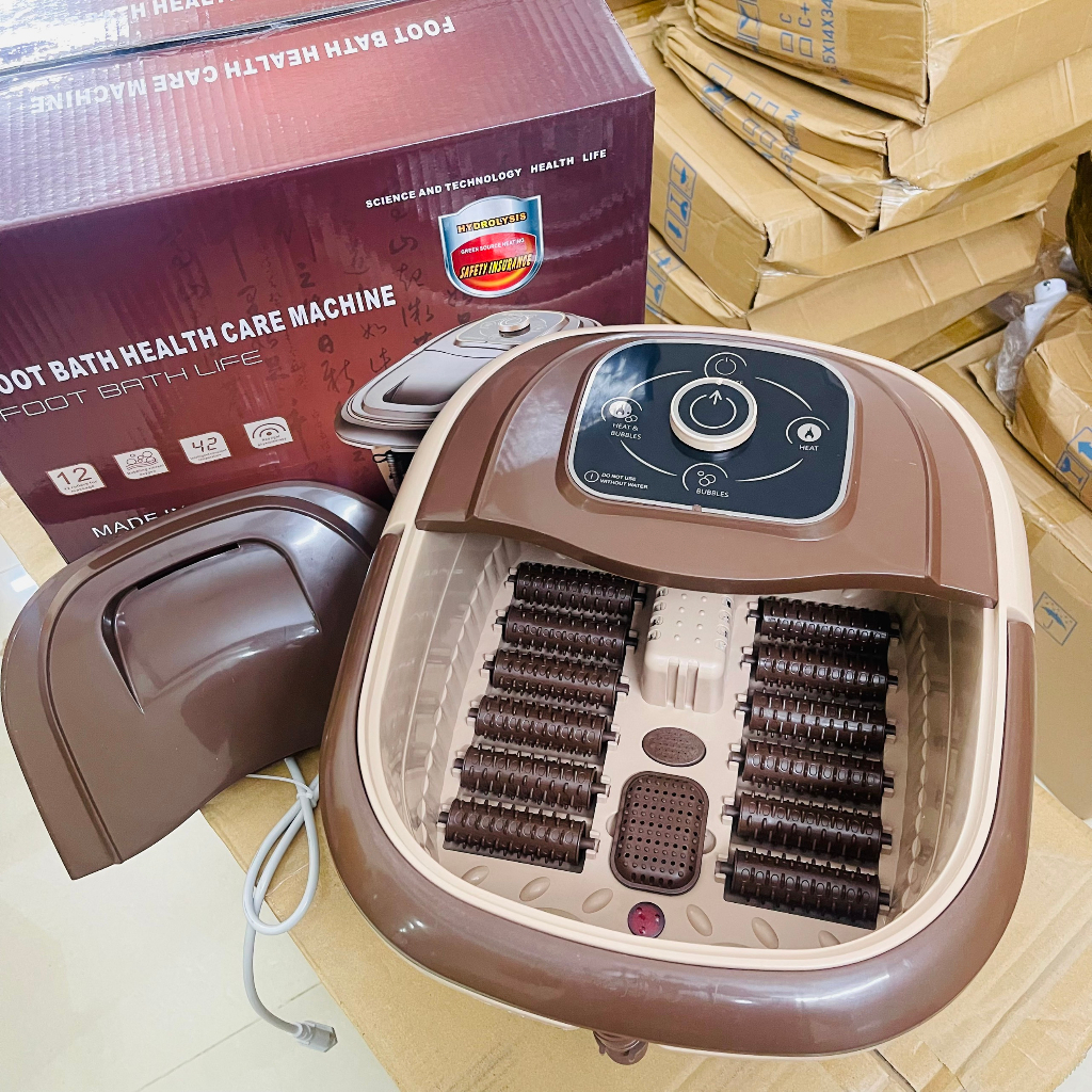 Chậu ngâm chân hồng ngoại, kèm massage