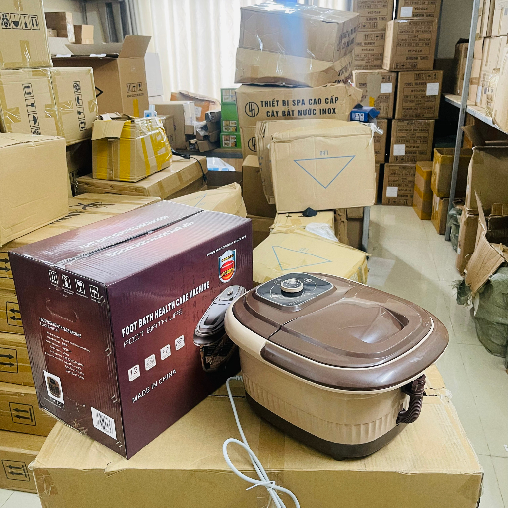 Chậu ngâm chân hồng ngoại, kèm massage