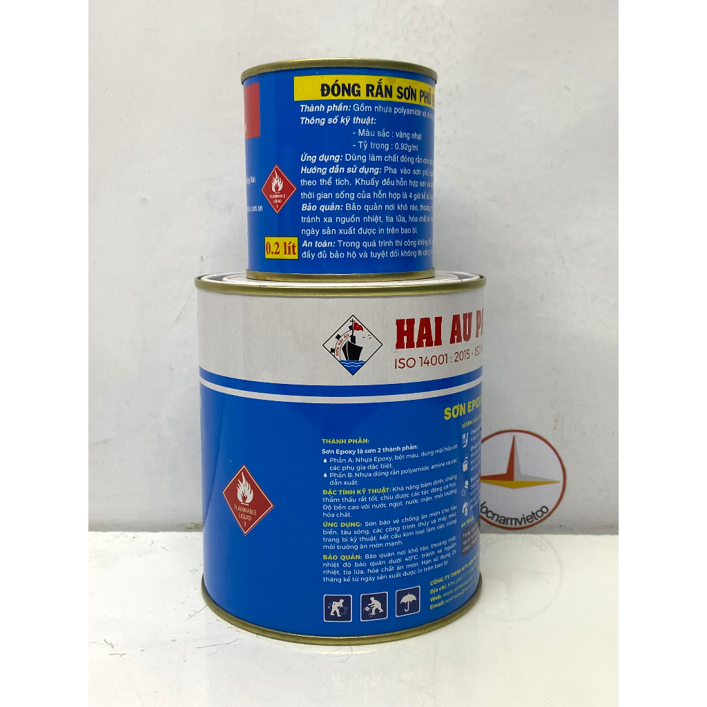 Sơn Epoxy Hải Âu màu đen EP 450 1L