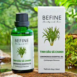 Tinh dầu sả chanh Befine 50ml - Xua đuổi muỗi, côn trùng, khử mùi, làm thơm nhà cửa