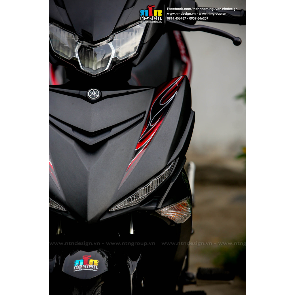 Tem Exciter 150 mẫu tem lửa