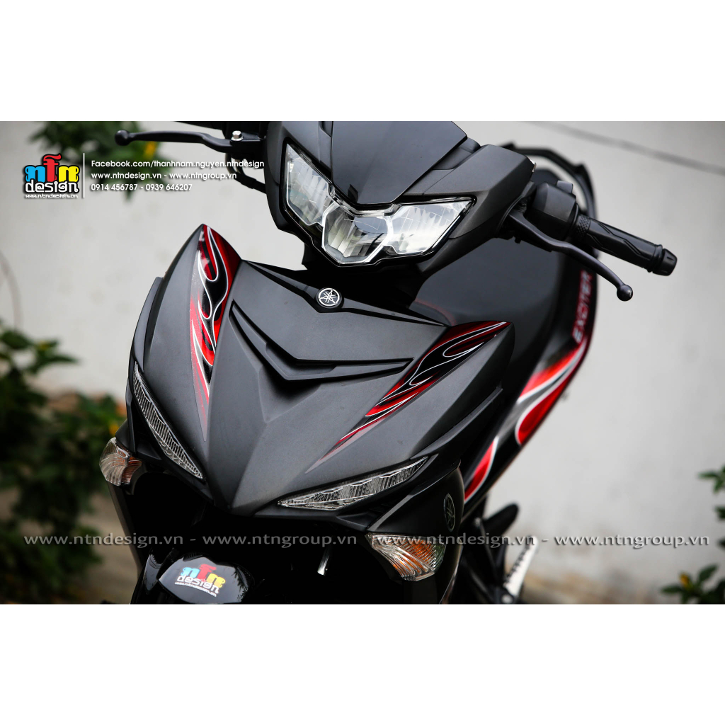 Tem Exciter 150 mẫu tem lửa