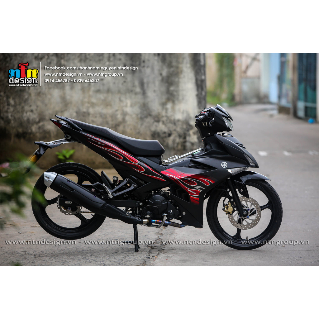 Tem Exciter 150 mẫu tem lửa