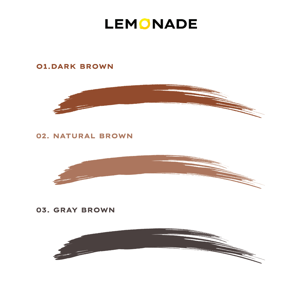 Chì kẻ mày 2 đầu LEMONADE Wigi Dual Eyebrow 2.75g