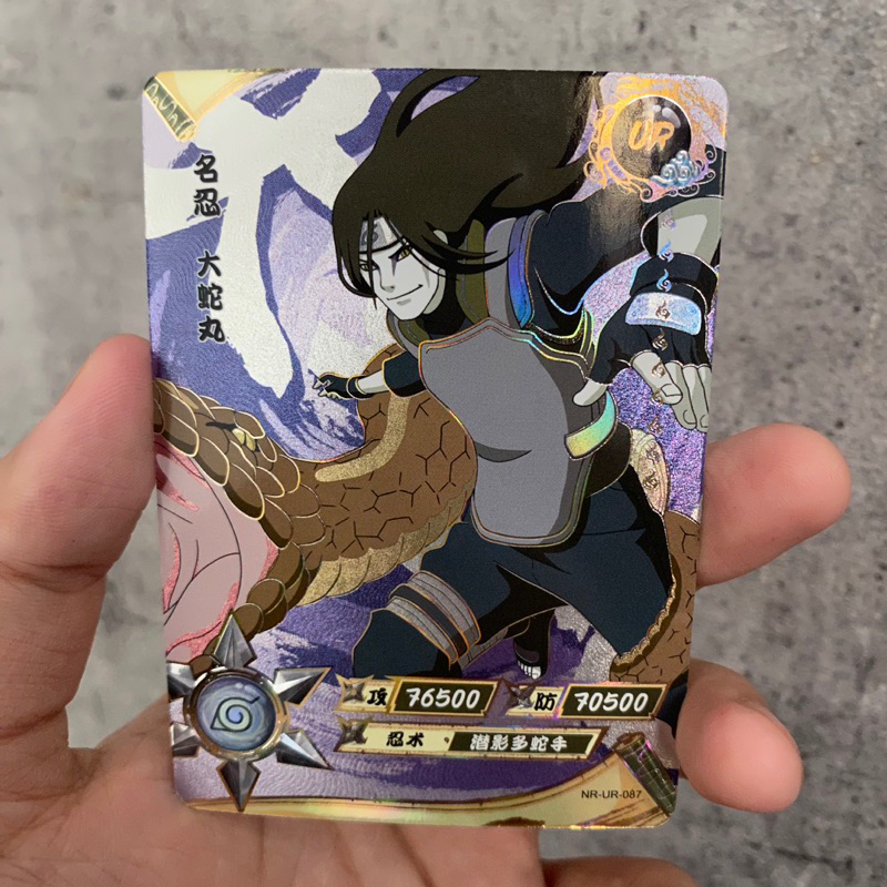 Thẻ Nhân Phẩn Naruto Thứ Hạng UR Chính Hãng 100%
