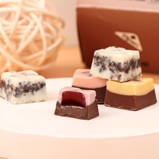 [ Ăn vặt siêu ngon ] Combo 5 hộp kẹo Socola tươi / Socola Hoa quả hộp 108g Món ăn vặt siêu ngon vị hấp dẫn khó cưỡng