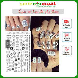 Sticker Versa trang trí chăm sóc móng làm đẹp nail mi spa thời trang nữ shop hnnail