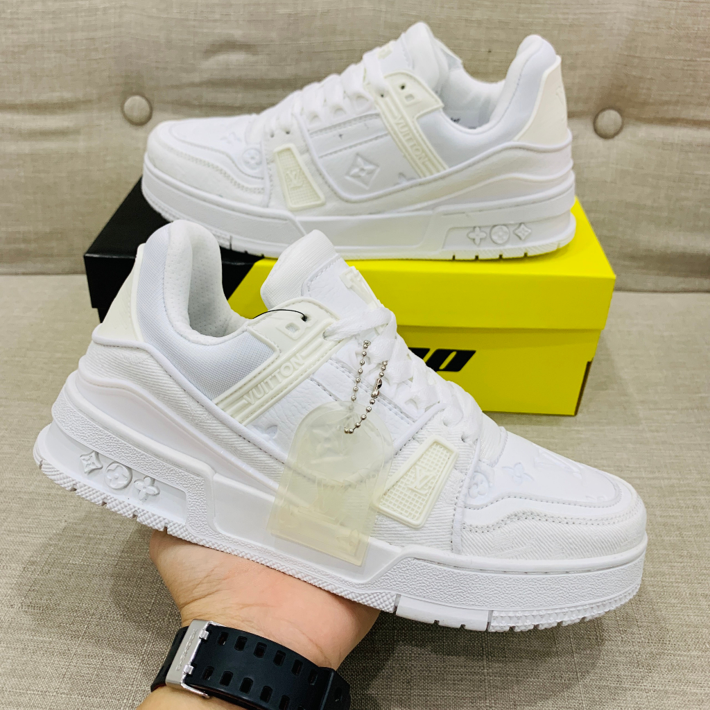 Giày LV Louis Vuitton Trainer, Giày LV Nam Nữ Hàng Cao Cấp Full Box Bill