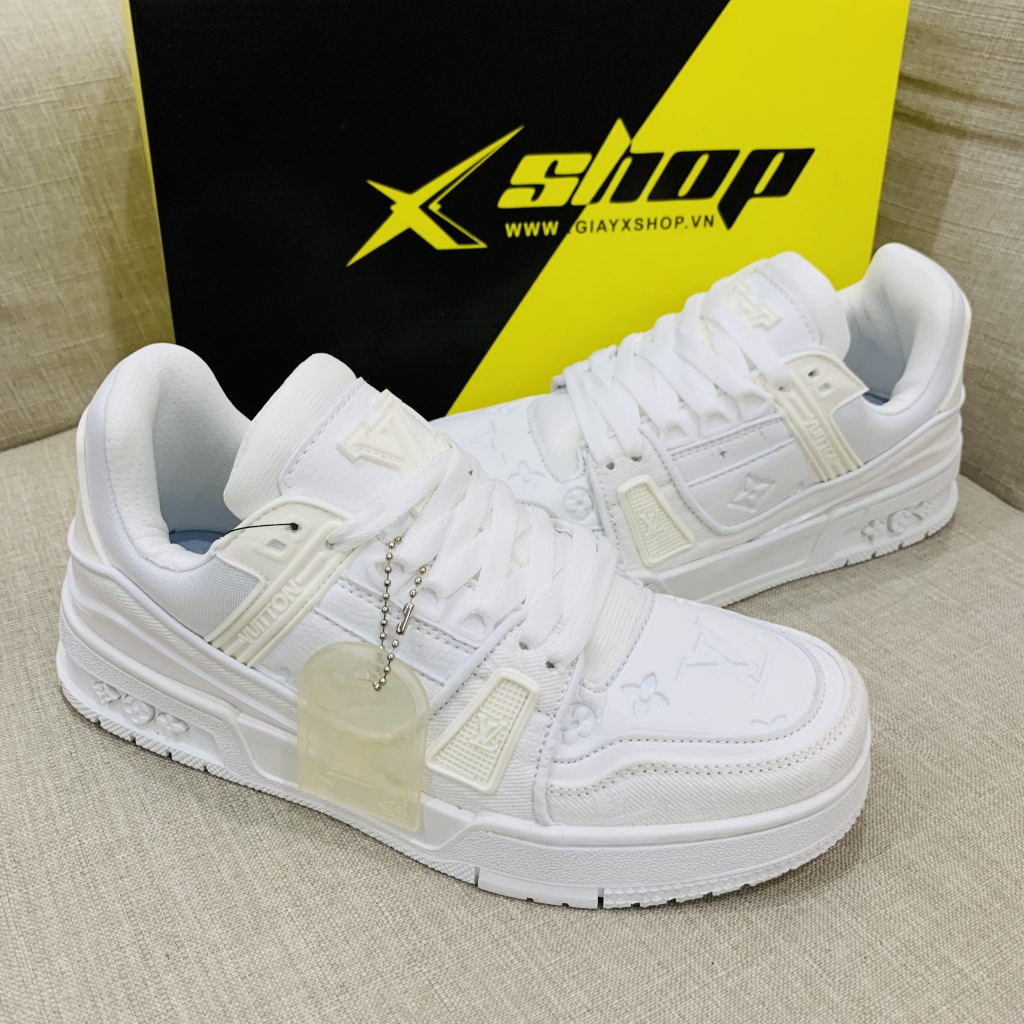 Giày LV Louis Vuitton Trainer, Giày LV Nam Nữ Hàng Cao Cấp Full Box Bill