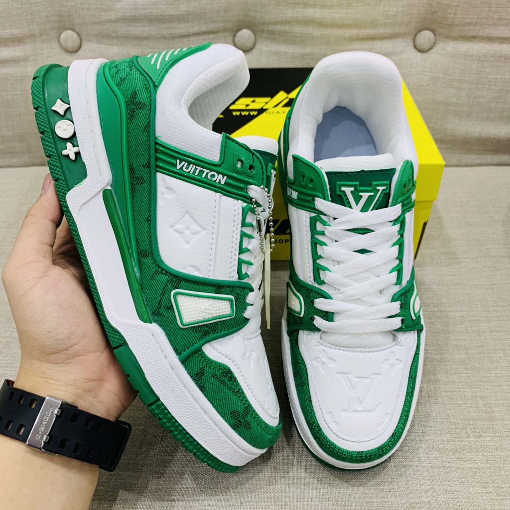 Giày LV Louis Vuitton Trainer, Giày LV Nam Nữ Hàng Cao Cấp Full Box Bill