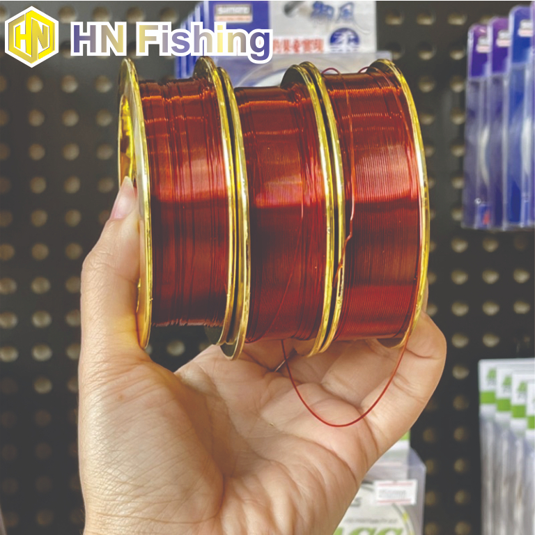 Cước câu cá cước câu Nhật Bản Fluorocarbon Tiagar size lớn, cước siêu bền, cước câu cá tàng hình. Hoàng Nam Fishing