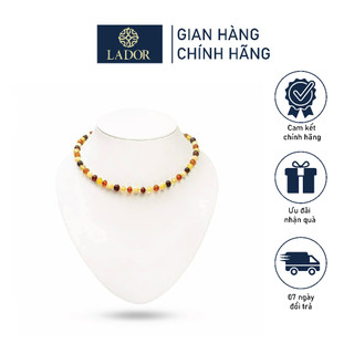 Bộ vòng cổ và vòng tay hổ phách Amber chính hãng cho bé 0-5 tuổi - Lador Jewelry
