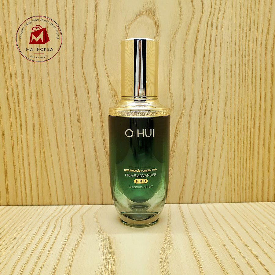 Tinh chất serum OHUI xanh căng bóng chống lão hóa PRIME ADVANCER cao cấp tách set